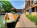 TQ3283 : Narrowboat on the Regent's Canal by David Dixon