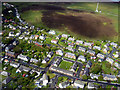 Scalloway aerial view
