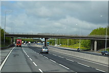 TQ4856 : Chevening Road Bridge, M25 by N Chadwick