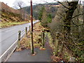 Track descending from the A4107 near Abergwynfi