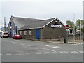 SH5638 : British Legion Club and former Drill hall, Porthmadog by Christine Johnstone