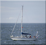 J5082 : Yacht 'Argo' off Bangor by Rossographer