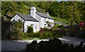 Whitewashed cottage in Pont, Cornwall