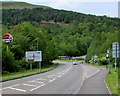 Brewers Fayre sign alongside the A4046 in Ebbw Vale