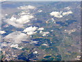 Looking west from above Warrington