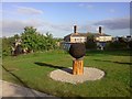 Sculpture outside the Forum Building, Exeter University