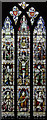 TM2984 : St George, St Cross South Elmham - Stained glass window by John Salmon
