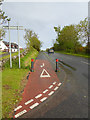 Cycle path beside the A714