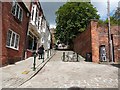 The aptly named Steep Hill, Lincoln