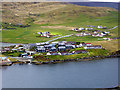 Kalliness viewed from the A971 road above Sound