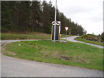NO6589 : AA Telephone box between Fettercairn and Banchory by Douglas Nelson
