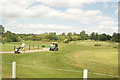 View of golfers in Chingford Golf Course #14