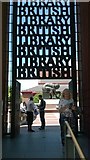 TQ2982 : British Library entrance by Christopher Hilton