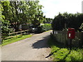 Badley Walk and Badley Walk Postbox