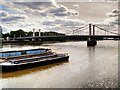 TQ2877 : River Thames, Chelsea Bridge by David Dixon