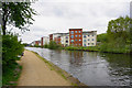 Blocks of flats by the Bridgewater Canal