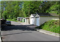 The Crescent lockup garages, Ebbw Vale