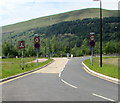 Southern end of Strand Annealing Lane, Ebbw Vale