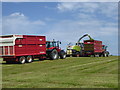 Silage harvesting machinery