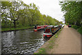 Narrowboats on the Bridgewater Canal