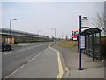 Bus stop on Monks Cross Drive