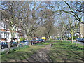 Linear park in Petherton Road, N5