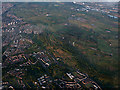 Cathkin Braes from the air