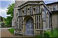 TM2952 : Ufford: St. Mary of the Assumption Church: The magnificent south porch (1475) by Michael Garlick