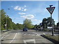 Roundabout on Farnborough Road