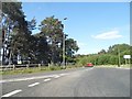 New roundabout on Ively Road, Farnborough