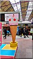 TQ2879 : Ice Cream display on Victoria Station by PAUL FARMER