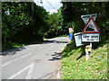 Steep hill down from Cudham