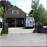 ST5910 : Barfoots Bouncers van and premises, Yetminster by Jaggery