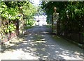 Entrance gates to Stretton Hall