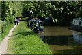 Oxford Canal and towpath at Lower Heyford