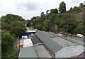 SO7192 : Rooftop view of Stitches of Bridgnorth by Jaggery