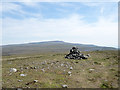 NY6538 : Summit area of Dun Edge by Trevor Littlewood