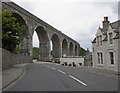 Ex-railway viaduct, above Cullen