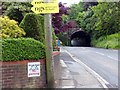 Bridge supporting the Bridgewater canal and NGS sign