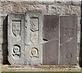 Ancient grave slabs, Tarves Kirk