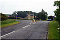 Road junction on A15