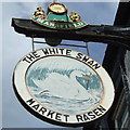 Sign for the White Swan, Market Rasen