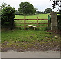 Washpool Lane stile to a public footpath, Kemble