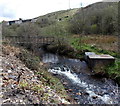 White water on the Ogwr Fach, Gilfach Goch