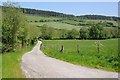 Private road to Maes-tyddyn-canol