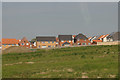 New housing at Duloch on the edge of Dunfermline