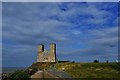 TR2269 : Reculver: The ruins of St. Mary's Church by Michael Garlick