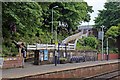 Platform entrance, Westhoughton railway station