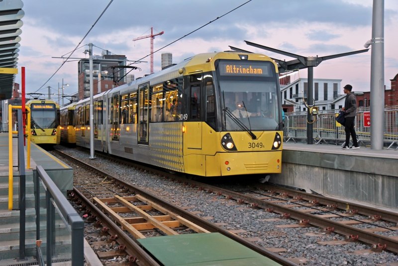 Metrolink units, Deansgate-Castlefield... © El Pollock :: Geograph ...