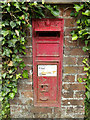 TM1280 : Walcot Green Victorian Postbox by Geographer